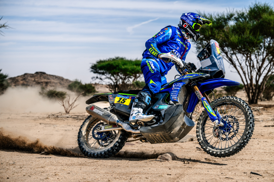 Santolino en el Dakar 2025