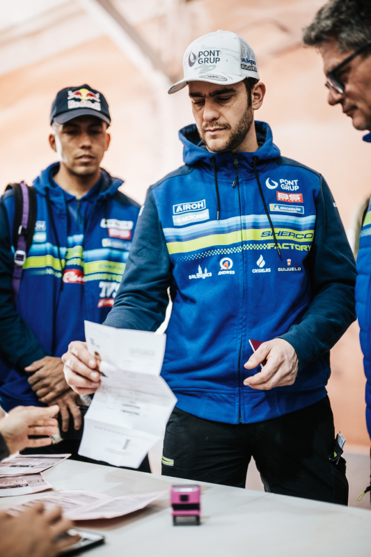 Santolino en el Dakar 2025